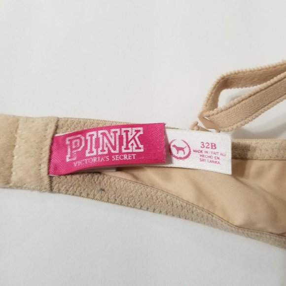 Victoria's Secret PINK bra 32B Wear Everywhere Demi solid basic convertible - Picture 15 of 15